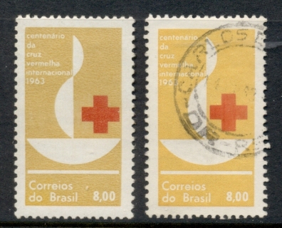 Brazil-1963-Red-Cross-Centenary-MUH-FU