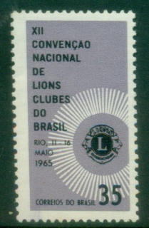 Brazil-1965-Brazilian-Lions-Clubs-National-Convention-Rio-de-Janeiro-MUH