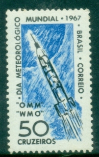 Brazil-1967-World-Meteorological-Day-MUH