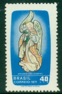 Brazil-1971-Saint-Gabriels-Day-Patron-Saint-of-Communications-MUH