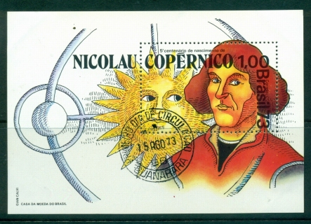 Brazil-1973-Nicolaus-Cpoernicus-MS-FU-lot36501