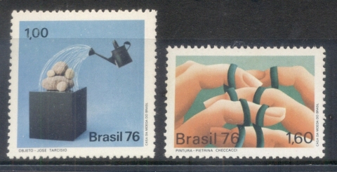 Brazil-1976-Modern-Art-MUH