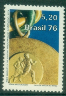 Brazil-1976-The-27th-Anniversary-of-the-International-Military-Athletics-Championships-Rio-de-Janeiro-MUH