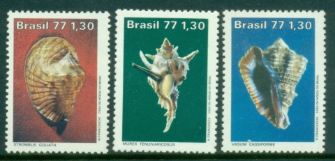 Brazil-1977-Brazilian-Mollusks-MUH