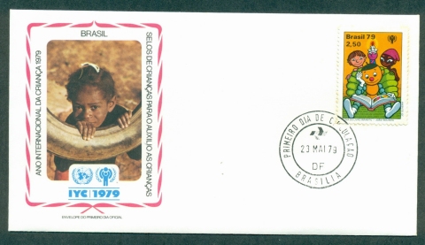 Brazil-1979-IYC-International-Year-of-the-Child-FDC-lot31967