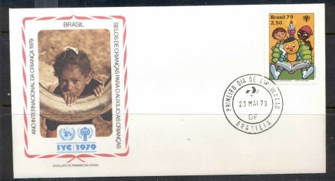 Brazil-1979-IYC-International-year-of-the-Child-FDC