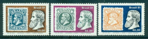 Brazil-1981-Stamp-day-MUH-lot35408