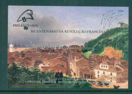 Brazil-1989-PHILEXFRANCE-Stam-Ex-jpg-MS-MUH-Lot47049