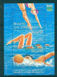 Brazil-1990-Water-Sports-Champioship-MS-MUH-Lot47063