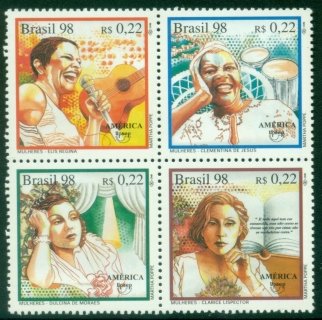 Brazil-1998-America-Famous-Women-MUH