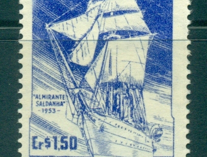 Brazil-1953-Training-Ship-Almirante-Saldanha-MUH-lot36325