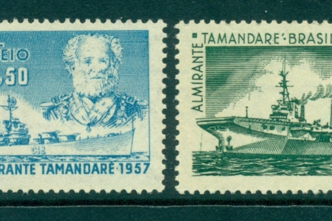 Brazil-1957-Admiral-Tamandare-Ship-MUH-lot35397
