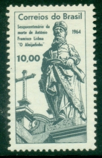 Brazil-1964-The-150th-Anniversary-of-the-Death-of-Antonio-F.-Lisboa