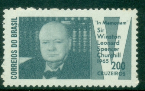 Brazil-1965-Winston-Churchill-Commemoration-MUH