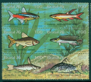 Brazil-1976-Brazilian-Freshwater-Fish-MUH