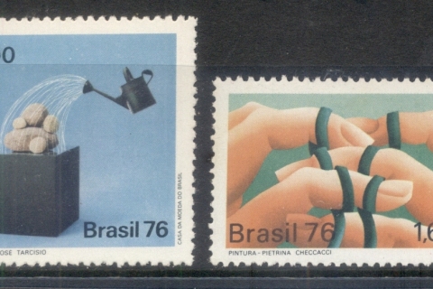 Brazil-1976-Modern-Art-MUH