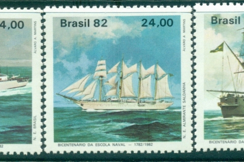 Brazil-1982-Naval-Academy-Training-Ships-MUH-lot35762