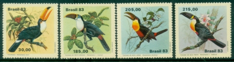 Brazil-1983-Toucans-Birds-MLH