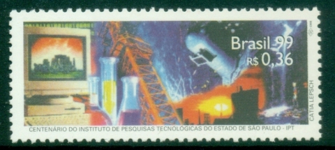Brazil-1999-The-100th-Anniversary-of-the-Institute-for-Technological-Research-Sao-Paulo-MUH