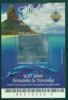 Brazil-2003-Dolphins-of-Brazil-500th-Anniversary-of-the-Fernando-de-Noronha-Island-MS-Muh
