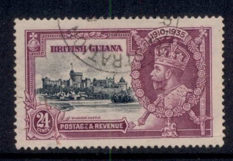 British-Guiana-1935-Silver-Jubilee-24c-FU