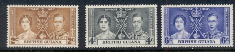 British-Guiana-1937-KGVI-Coronation-MUH