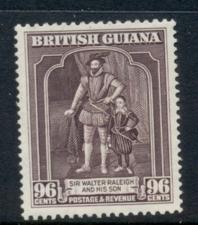 British-Guiana-1938-52-KGVI-Pictorial-96c-Perf-12-5x13-5-MUH