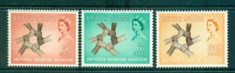 British-Guiana-1961-History-Culture-Week-MLH-Lot55305