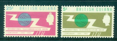 British-Guiana-1965-ITU-Centenary-MLH-Lot55302