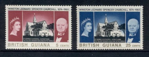 British-Guiana-1966-Winston-Churchill-MUH