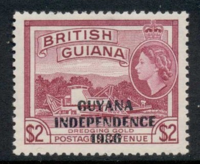 British-Guiana-1967-68-QEII-Pictorial-Independence-Opt-2-local-MUH