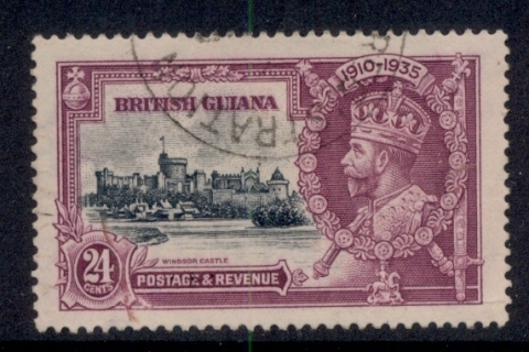 British-Guiana-1935-Silver-Jubilee-24c-FU