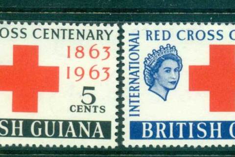British-Guiana-1963-Red-Cross-Centenary-MLH-Lot55301