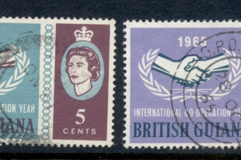 British-Guiana-1965-ICY-International-Cooperation-Year-FU