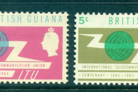 British-Guiana-1965-ITU-Centenary-MLH-Lot55302