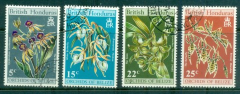 British-Honduras-1970-Flowers