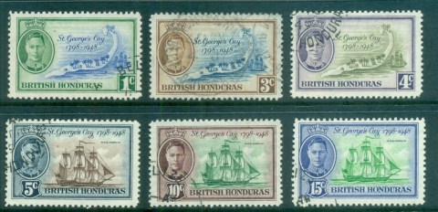 British-Honduras-1949-Battle-of-St-Georges-Cay-FU