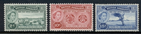 British-Honduras-1960-Post-Office-Centenary-MUH