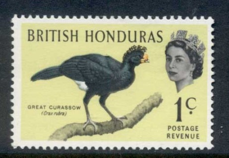 British-Honduras-1962-Birds-1c-MUH