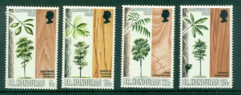 British-Honduras-1970-Hardwood-Trees-MLH