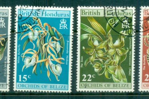 British-Honduras-1970-Flowers
