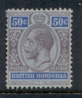 British-Honduras-1913-17-50c-violet-ultramarine-on-blue-KGV-Head-Wmk-jpg-Multiple-Crown-tones-MLH.jpg