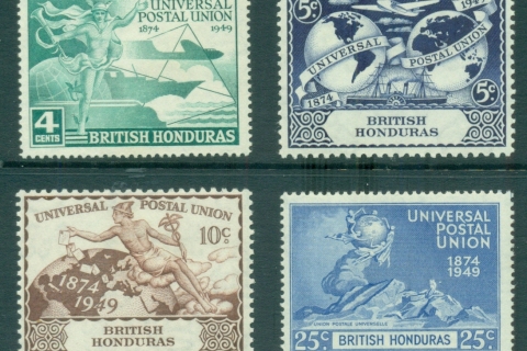 British-Honduras-1949-UPU-75th-Anniversary-MLH