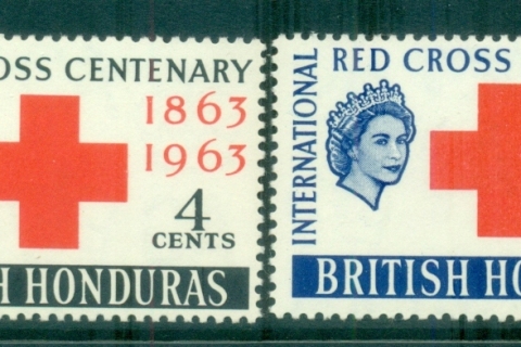 British-Honduras-1963-Red-Cross-Centenary-MLH