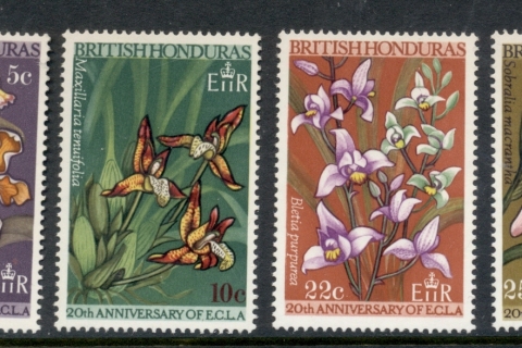British-Honduras-1968-Flowers
