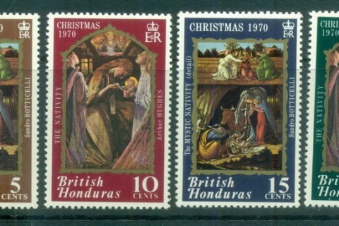 British-Honduras-1970-Xmas-MLH