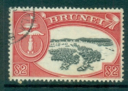 Brunei-1952-River-Kampong-2-FU-lot82328