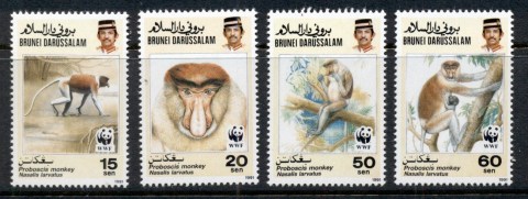 Brunei-1991-WWF-Proboscis-Monkey-MUH