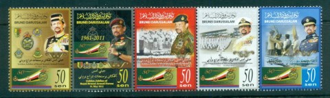 Brunei-2011-Golden-Jubilee-of-Royal-Brunei-Armed-Forces-Str-5-MUH-lot82628