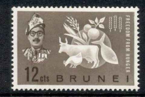 Brunei-1963-FFH-Freedom-From-Hunger-MLH-MLH